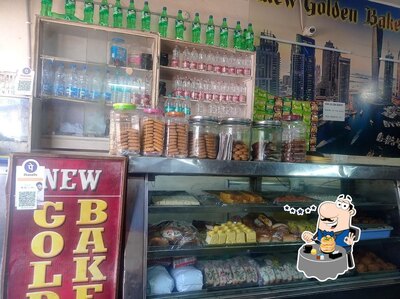 Food at New Golden bakery