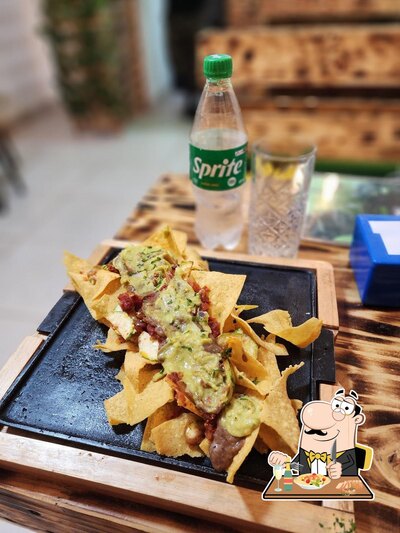 Comida em Distrito do taco