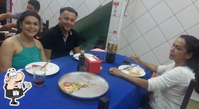 O interior do Dilson pizzaria
