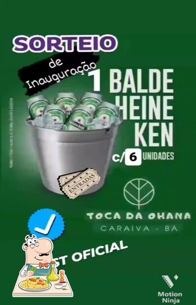 Comida em Toca da Ohana