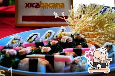 Presenteie-se com sushi no Xicabacana Restaurante