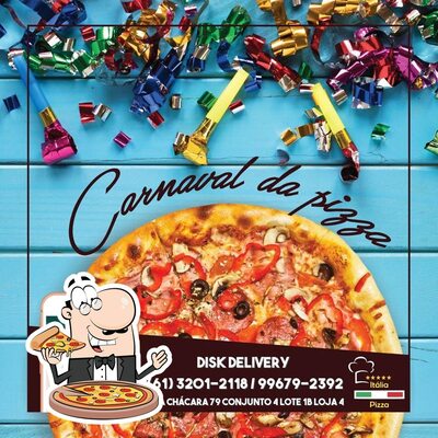 Escolha pizza no Itália Pizza Brasília DF