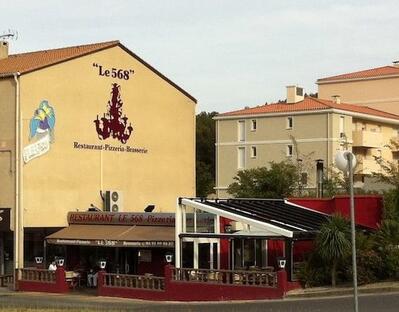 L'annonce publicitaire montre les informations sur Le 568