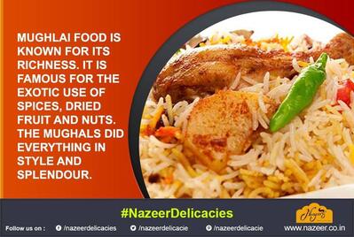 Here’s the advertisement of Nazeer's Delicacies