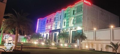 Enjoy the view at the outside area of Prince Hotel