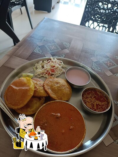 Food at Hotel Malvani Lajjat