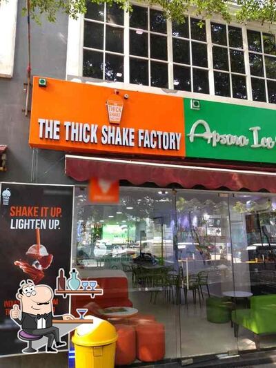 The interior of The Thickshake Factory