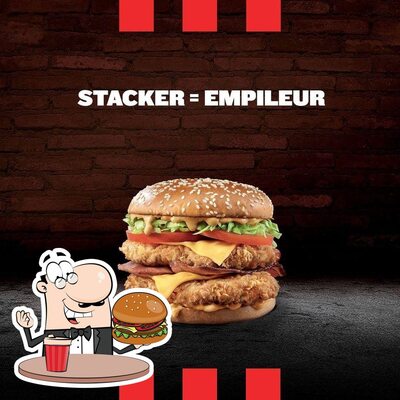 Prenez un hamburger à KFC Dijon Ikea