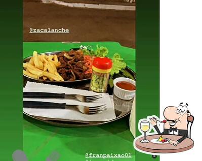 Platos en Zaca lanches
