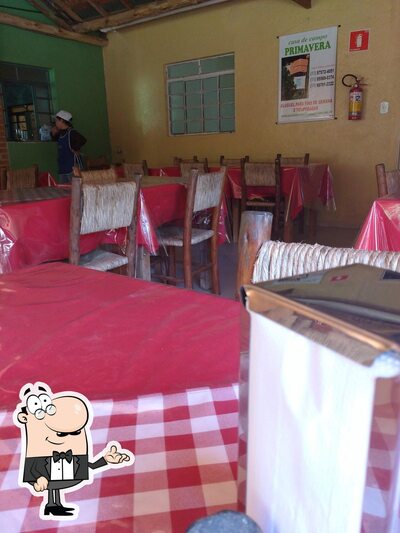 O interior do Restaurante do Pedrao