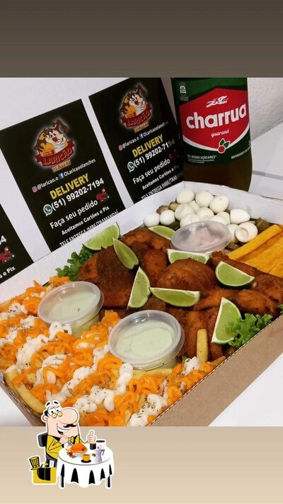 Platos en Laricão Lanches