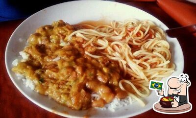 Comida em Restaurante do bigode