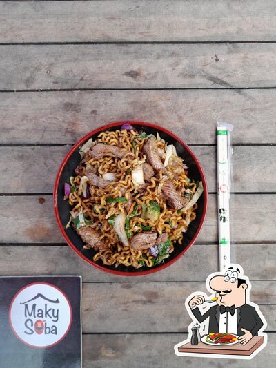 Comida em MakySoba