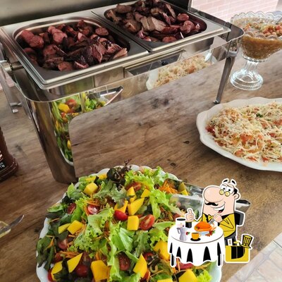 Comida em OPEN FOOD BUFFET E ESPAÇO