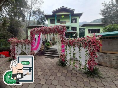 The exterior is an important feature of Eco Paradise, Tourist Cafeteria