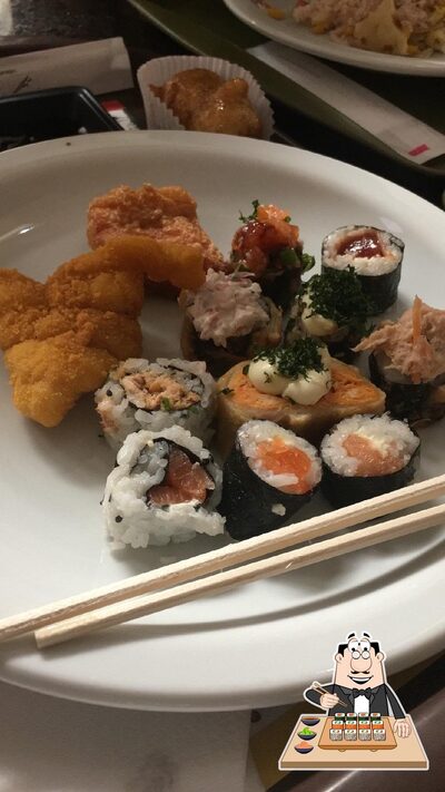 Presenteie-se com sushi no fuldarin