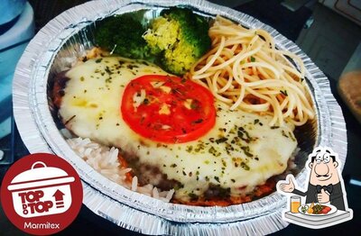Comida em Top do Top Marmitex