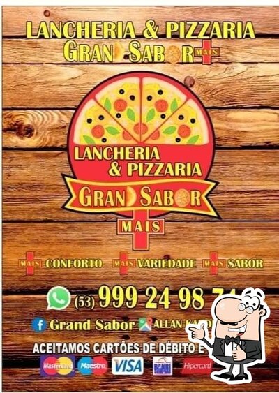 Aqui está a publicidade do Pizzaria Grand Sabor