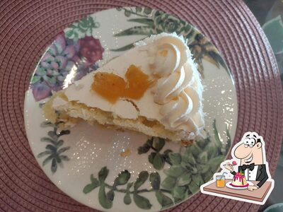 Nonna Cafeteria serve uma escolha de pratos doces