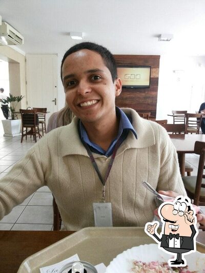 O interior do La Vide Buffet