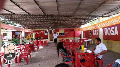 O interior do Bar da Rosa