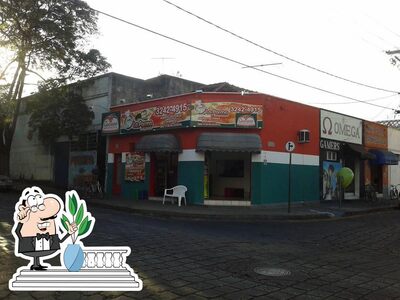 Desfrute da vista da área externa do Pizzaria Laparma Mirassol