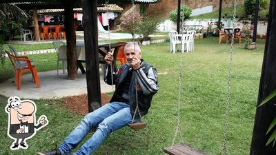 a parte exterior é uma característica importante do Restaurante Rancho do Tico