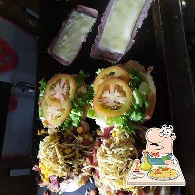 Comida em Quiosque beija flor