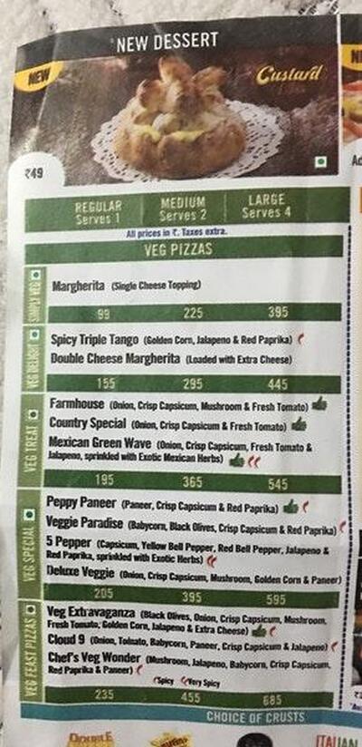 The brand of Domino's Pizza
