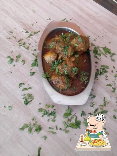 Food at Tuli's Royal bengal restaurant