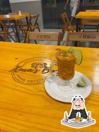 Comida em Xuxa's Bar