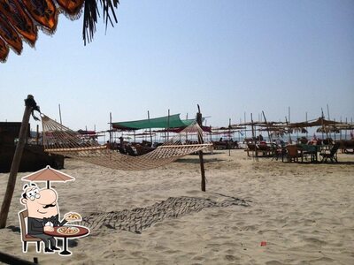 The exterior of Edem Garden Beach Shack