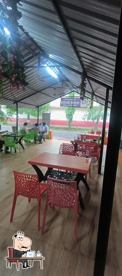 The interior of Police Mess
