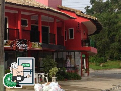 O exterior do Churrascaria Jane
