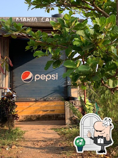Check out how Maria cafe looks outside