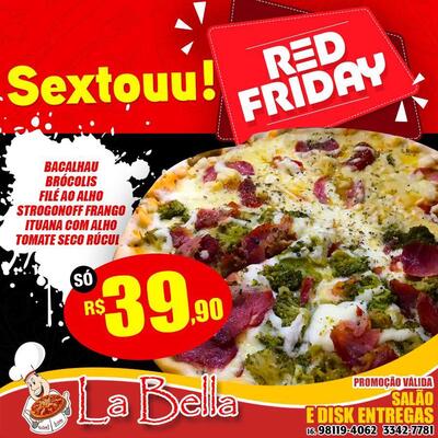 Olhe as informações sobre o La Bella Pizzaria