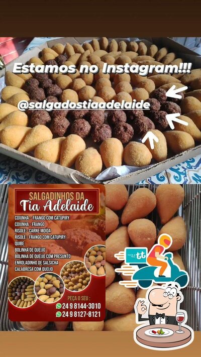 Comida em Salgadinhos da Tia Adelaide