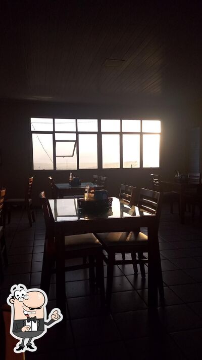 O interior do Restaurante Itamaraty