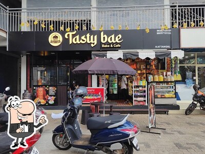 Enjoy the view at the outside area of Tasty Bae