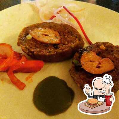 Order one of the burgers offered by Gabbar's Bar & Kitchen