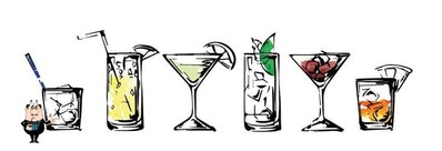 You can enjoy a drink from the menu