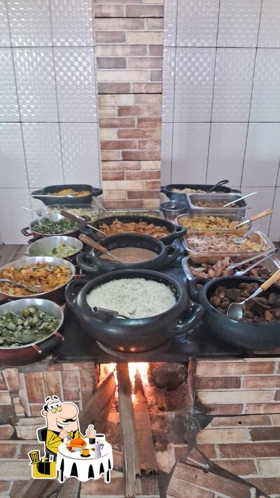 Comida em Restaurante Sabor Caseiro