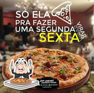 Peça pizza no Zap Lanches e Pizzaria Itamarandiba MG