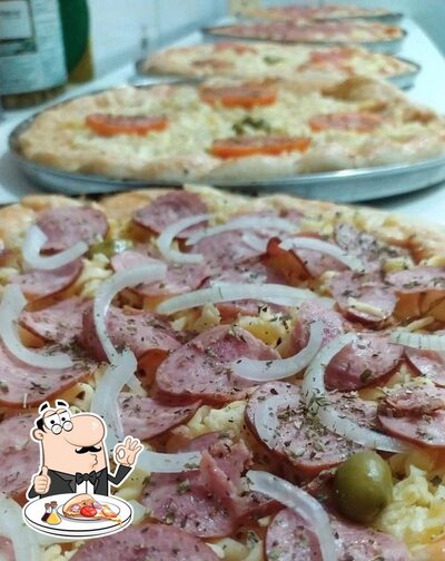 No Di Sabori Pizzaria, você pode degustar pizza
