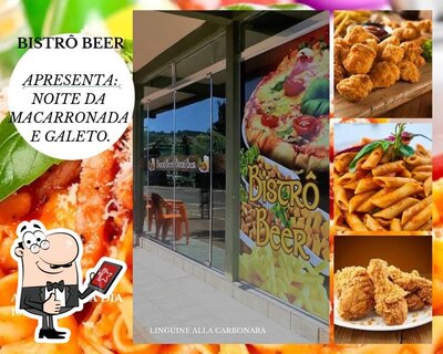 A publicidade mostra informações sobre o Bistrô Beer