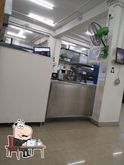 Take a seat at one of the tables at Faasos Kuvempu Nagar