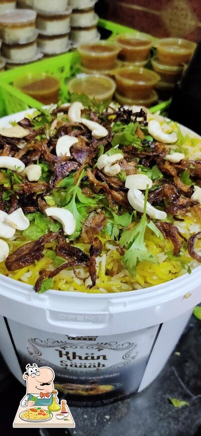 Food at Khansaaabbiryani
