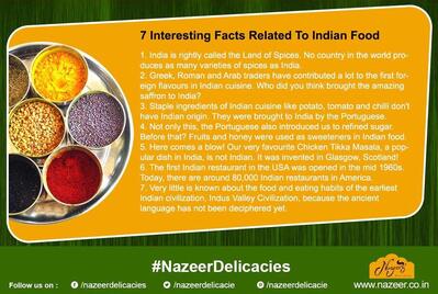 Here’s the advertisement of Nazeer's Delicacies
