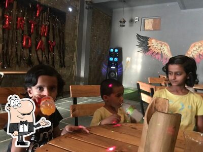 The interior of RC Cafe