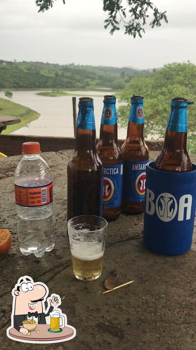 Você pode tomar um copo de cerveja leve ou escura